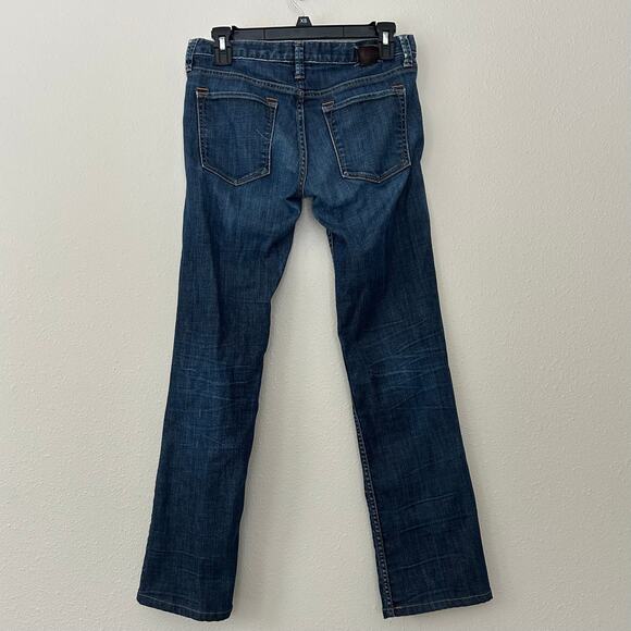 Banana Republic low rise straight leg denim jeans classic y2K style normcore 27 - Picture 6 of 10